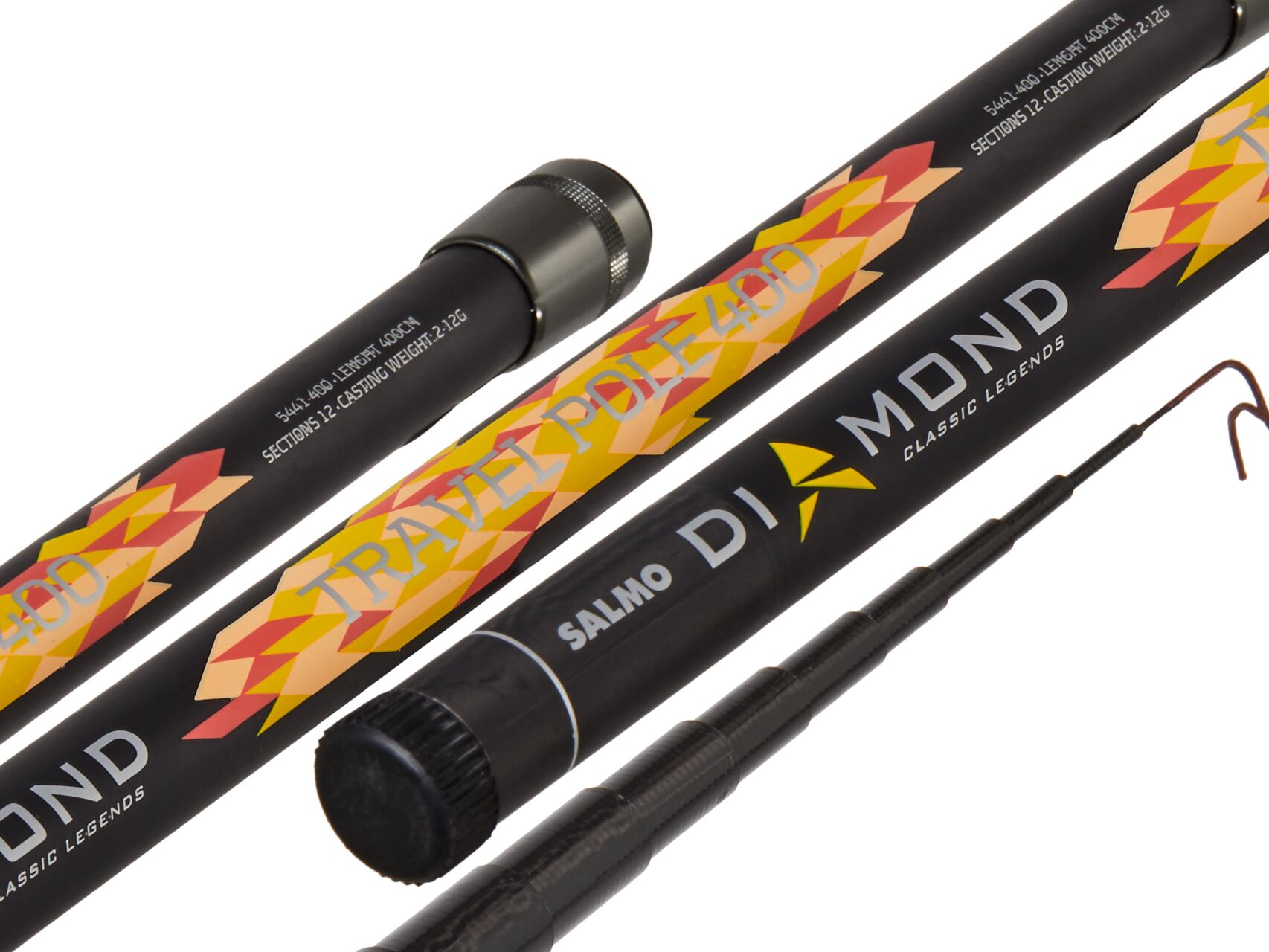 Удилище поплавочное без колец Salmo Diamond TRAVEL POLE 4.00